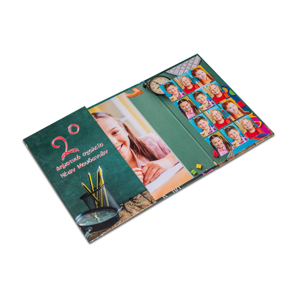 Τρίπτυχο Σχολικό με Σκληρό Εξώφυλλο – Μισά Πτερύγια - Image 7