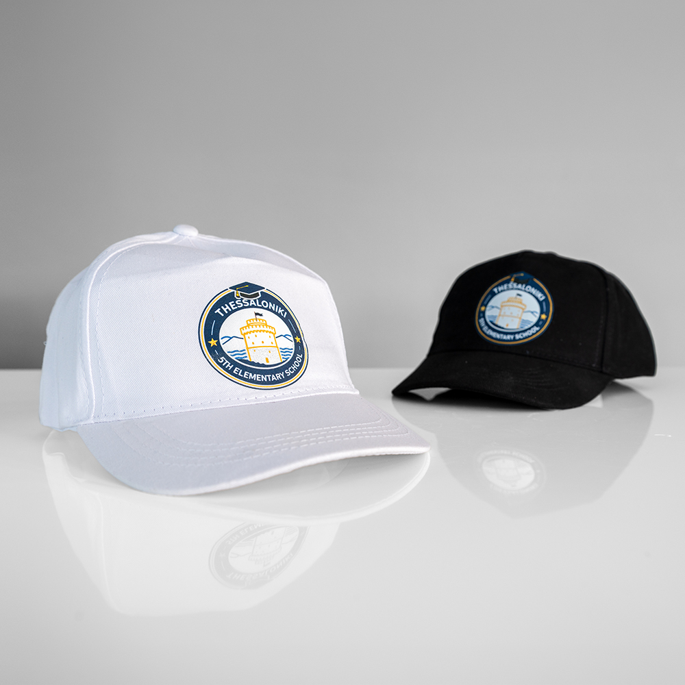 Σχολικό Καπέλο με Εκτύπωση Λογοτύπου Σχολείου